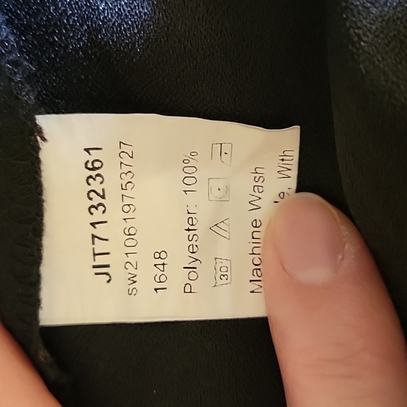 3/$30 Emery ROSE Black Butterfly Cut-out Casual Lounge Tent Dress - Picture 7 of 9